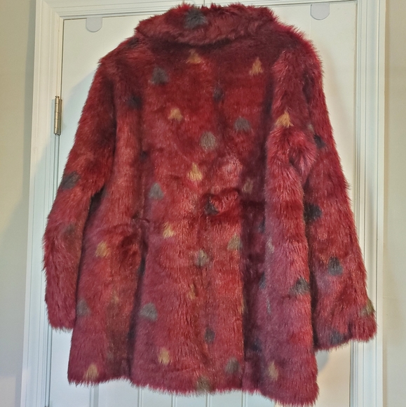 OVERSIZED FAUX FUR COAT - Picture 2 of 5